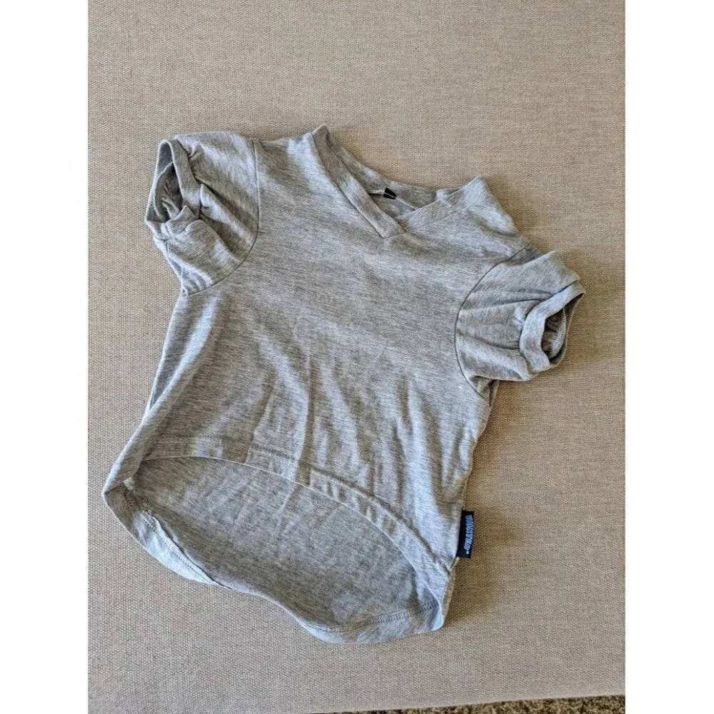 Hunter Gray Chicago Cubs Dog Tee Shirt -XL